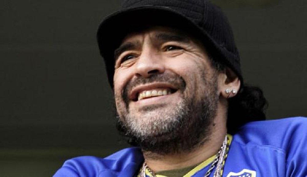 El ex futbolista Diego Armando Maradona. Twitter