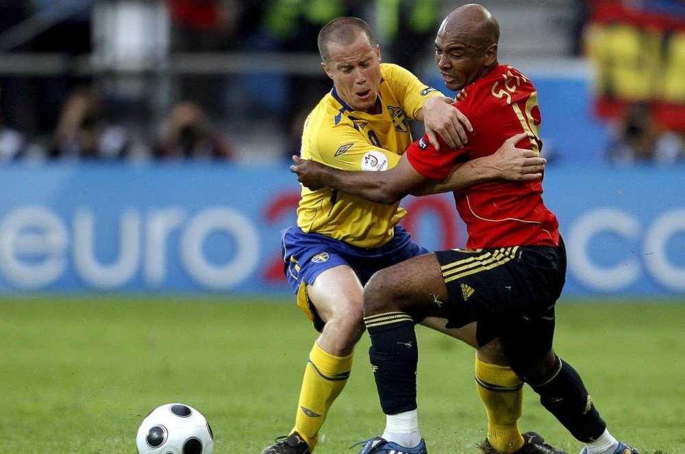 Ex-jogador do Villarreal e da Espanha, Marcos Senna exaltou Messi e Neymar. EFE/Arquivo