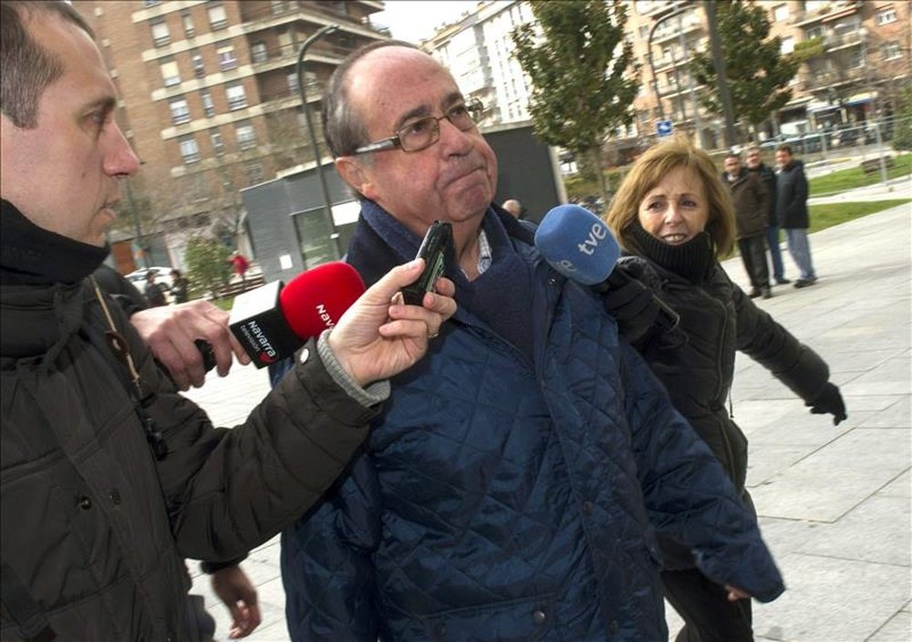 El ex gerente de Osasuna, Ángel Vizcay, implicado en la trama de amaño de partidos. EFE
