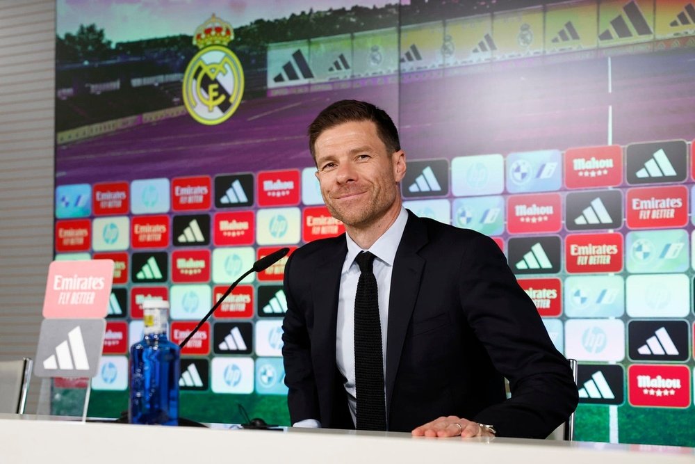 Sigue en directo la presentación de Xabi Alonso. EFE/Chema Moya