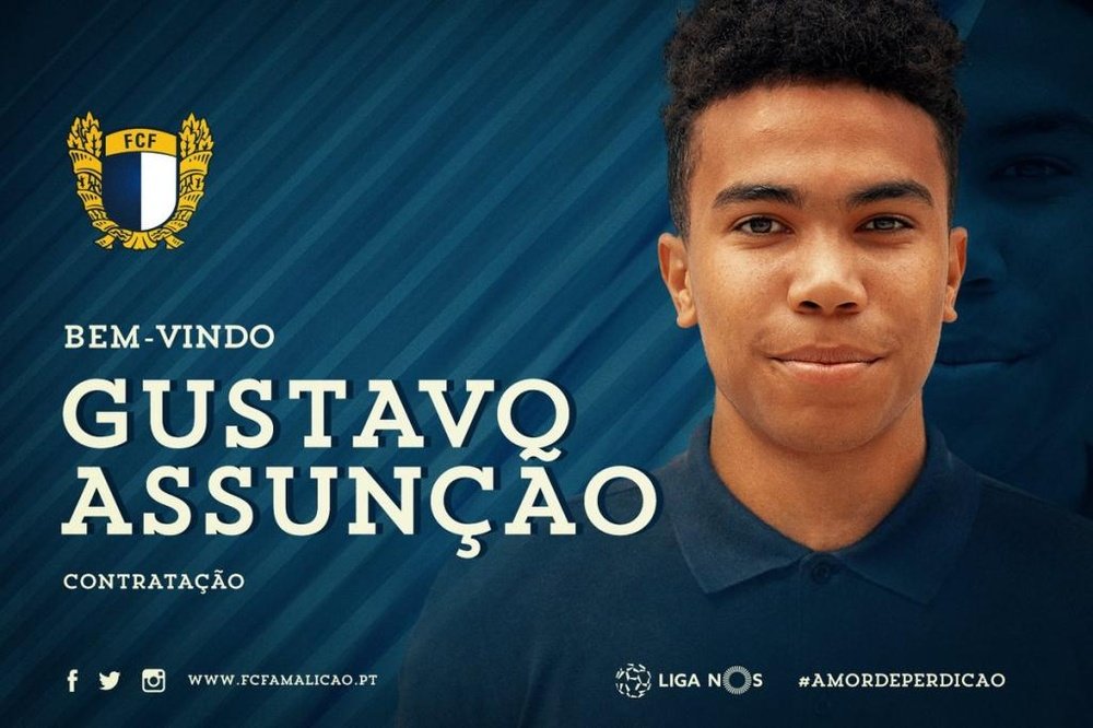 El Familacao anunció el fichaje de Gustago Henrique Assunçao. FCF1931