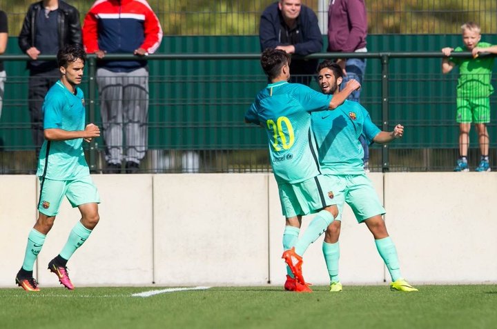 El Barça sigue fuerte en la Youth League