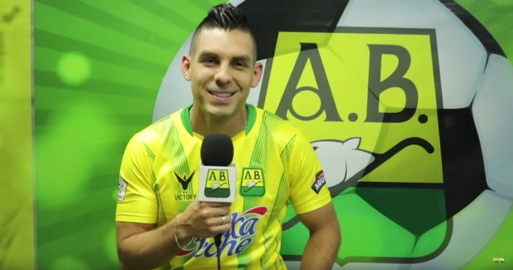 Jorge Aguirre jugará en Atlético Bucaramanga. YouTube/TVBucarosPlay
