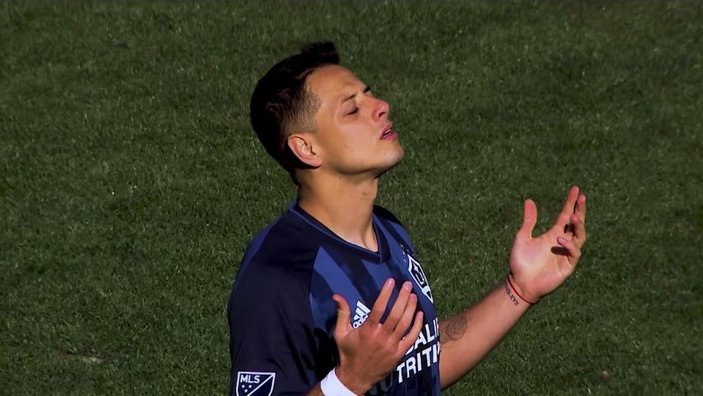 1 but en 10 matchs pour Chicharito avec les LA Galaxy. Capture/LAGalaxy