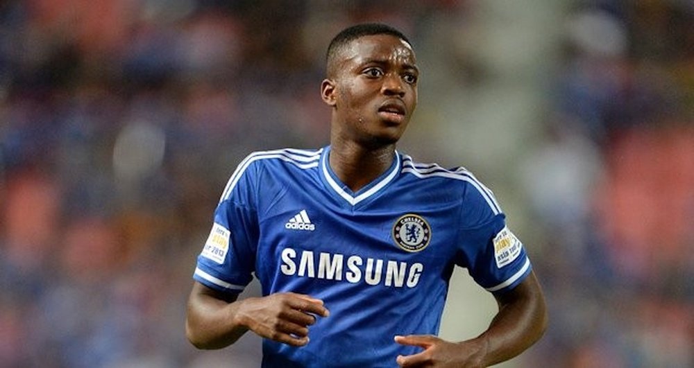 El futbolista de Sierra Leona, Nathaniel Chalobah, en un partido con los 'blues'. ChelseaFC