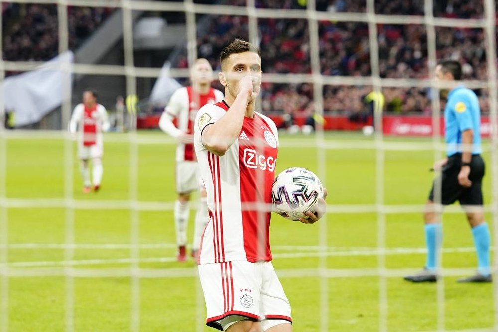 L'Ajax se rapproche encore plus du titre. Twitter/AFCAjax