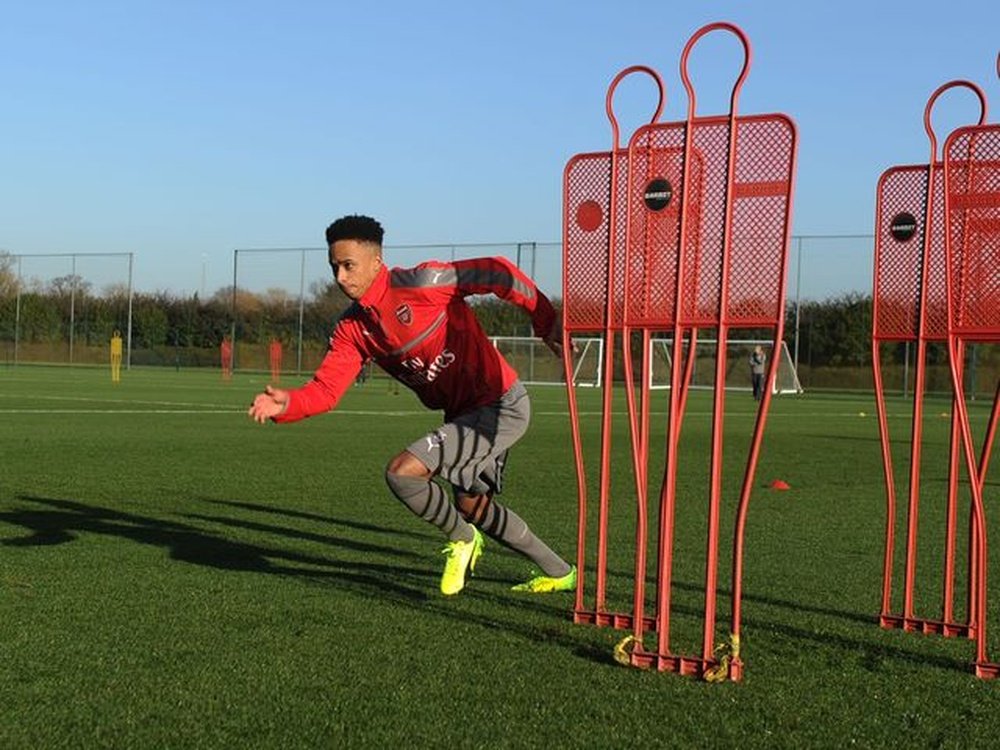 Cohen Bramall is finally living the dream. Arsenal