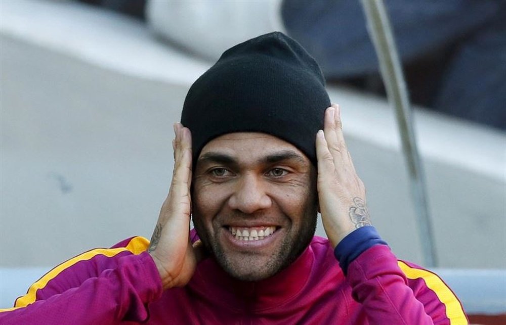 Dani Alves turned 33 this May. Twitter
