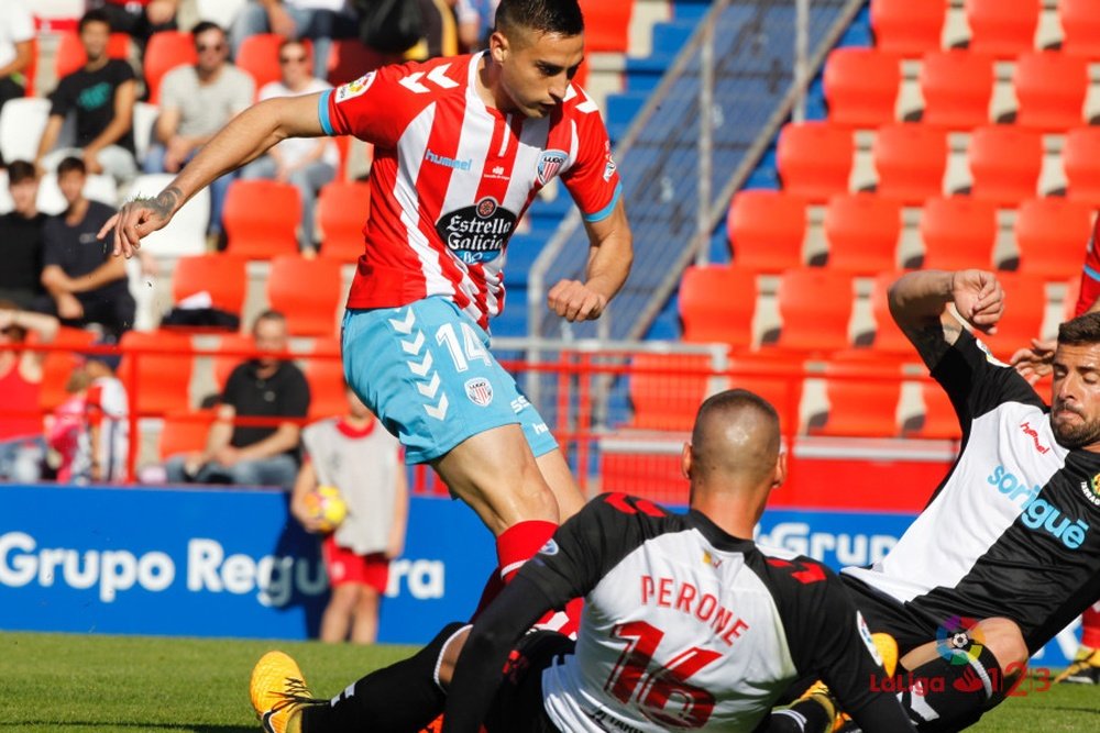 El Lugo cayó derrotado en los seis últimos enfrentamientos ante el Sporting. LaLiga