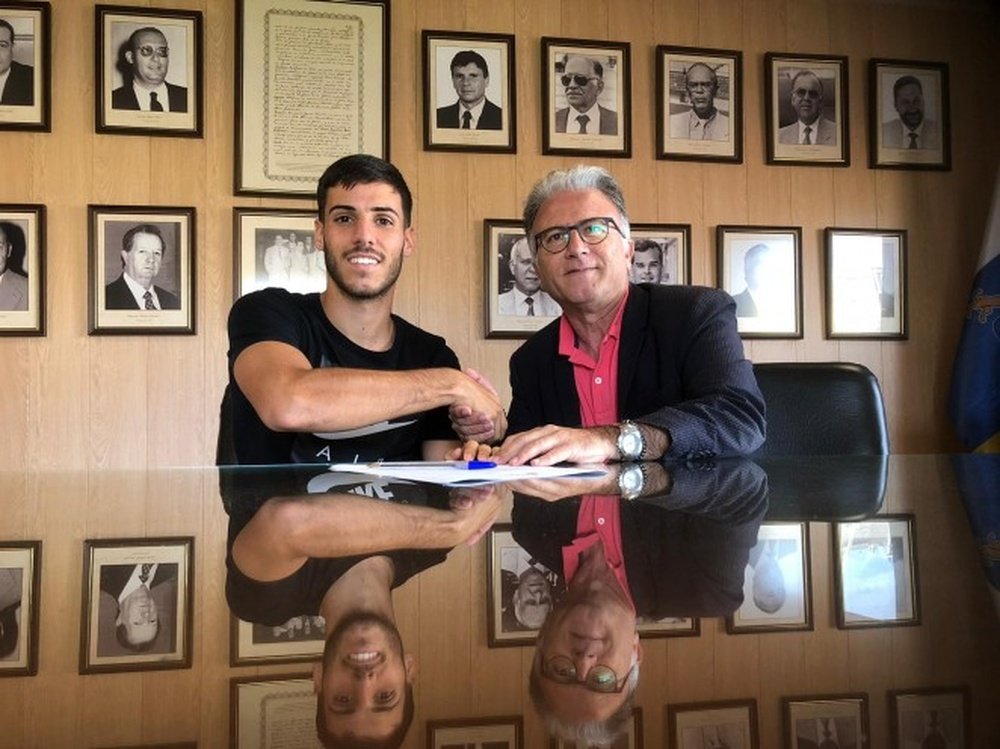 Fabio González seguirá en el primer filial del conjunto grancanario. UDLasPalmas