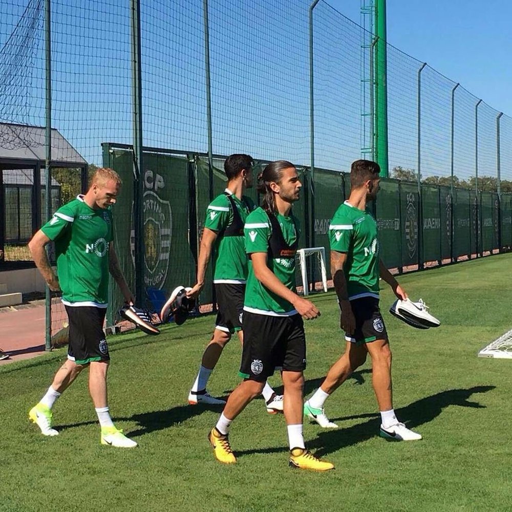 Mathieu explicó todo lo que pasó. Twitter/Sporting_CP