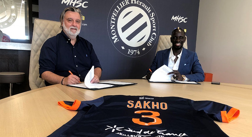 Maillot Extérieur Montpellier HSC 2022-23 - Nike - Porté Par Mamadou Sakho - Taille L - N°75
