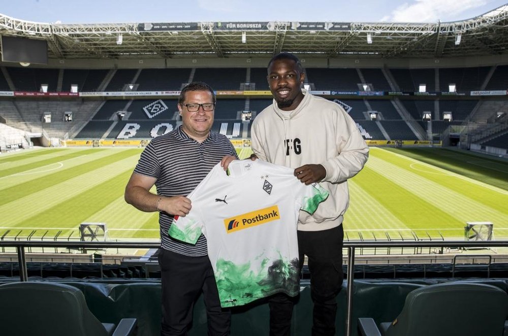 Marcus Thuram seguirá su carrera en Alemania. Twitter/borussia_es