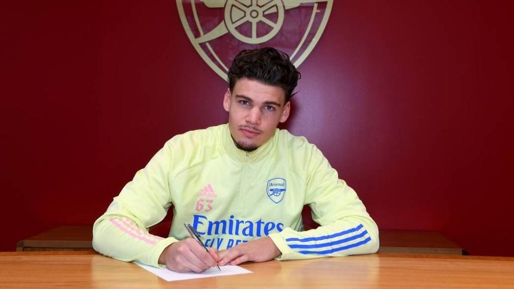Omar Rekik has signed for Arsenal. Arsenal