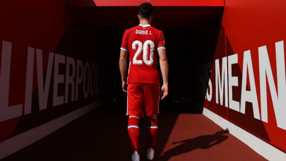 Diogo Jota ya es 'red'. LiverpoolFC