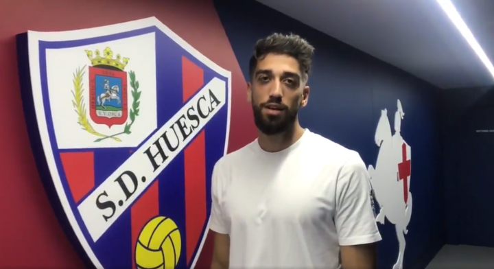Josue Sá quiere crecer con el Huesca