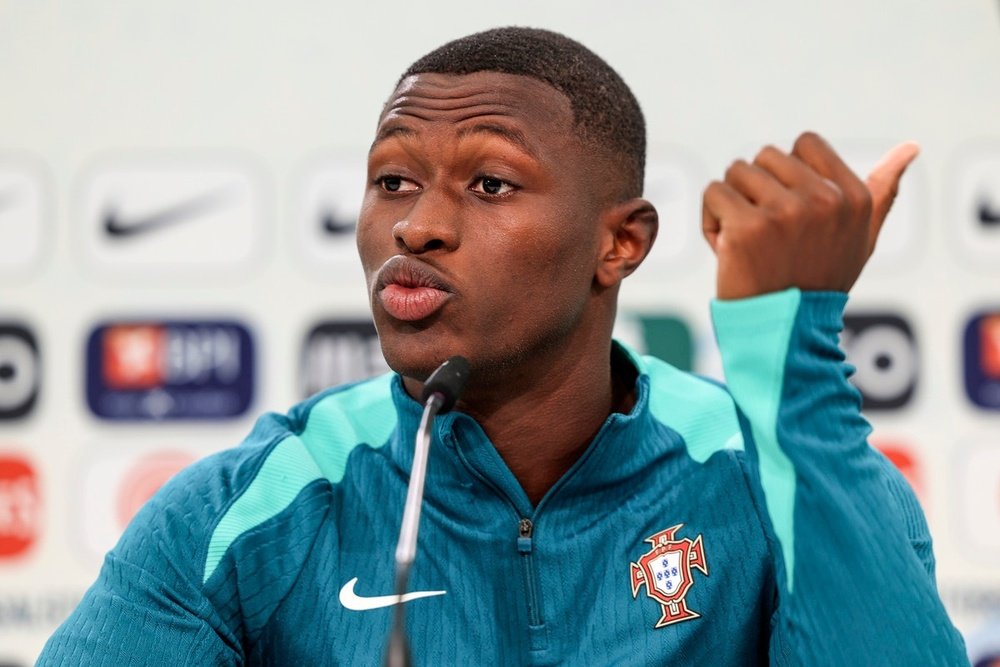 Nuno mendes has shared room with Kylian Mbappe and Cristiano Ronaldo. EFE