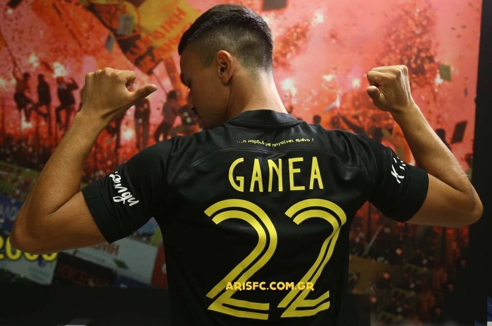 Cristian Ganea se marcha definitivamente del Athletic. Twitter/ARIS__FC