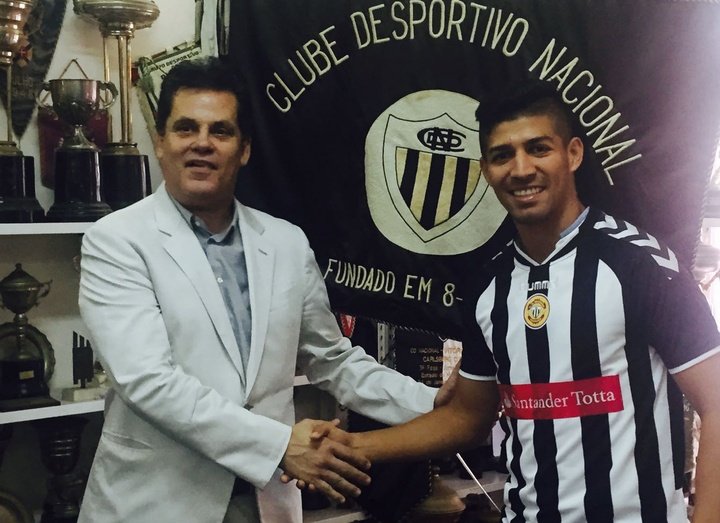 Nelson Bonilla ya es nuevo jugador del Nacional de Madeira