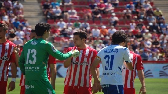 El Girona, que sigue sin ganar en casa, empató a 0 con el Zaragoza en un partido aburrido. Twitter.