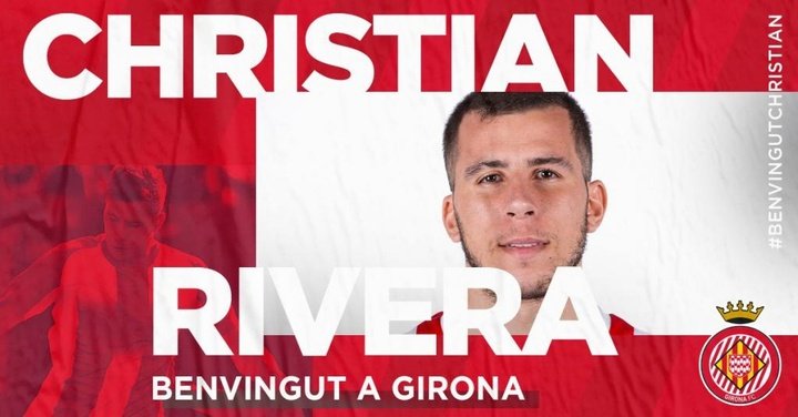 Christian Rivera llega cedido al Girona