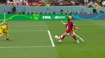 Morata puso el 1-0 para España ante Alemania. Captura/Gol Mundial