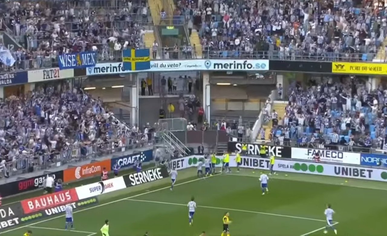El Göteborg pierde su sitio en la ciudad. Captura/YouTube IFK Göteborg