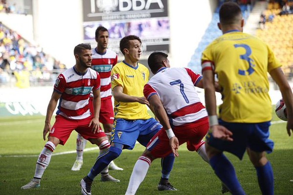 El Granada B se impuso al Cádiz en el Carranza por 0-1. Twitter