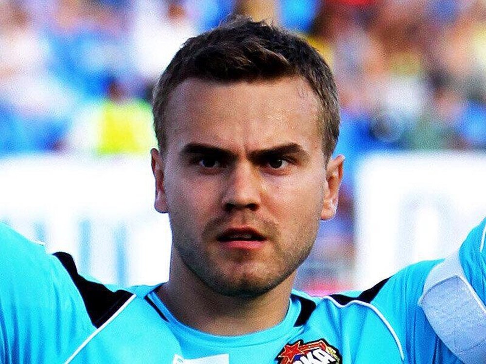 El guardameta del CSKA de Moscú, Igor Akinfeev. Twitter