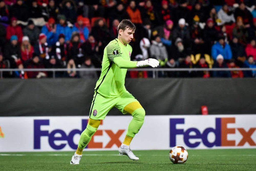 Leicester City et Watford batailleront pour Andriy Lunin. AFP