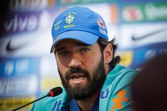 Alisson acredita que o 'efeito Ancelotti' só será visto na Copa do Mundo. EFE