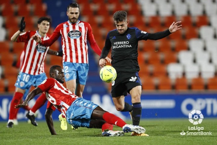 El Hacen, baja del Lugo ante el Espanyol por una lesión muscular