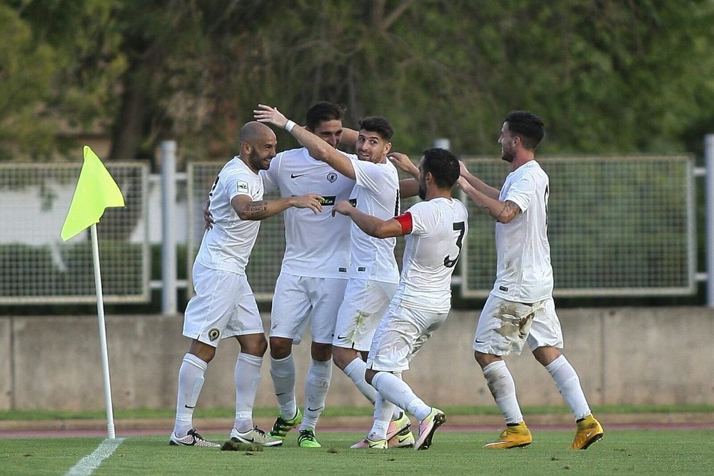 El Hércules se estrenó con una incontestable victoria por 0-4 ante el Gavá. CFHércules