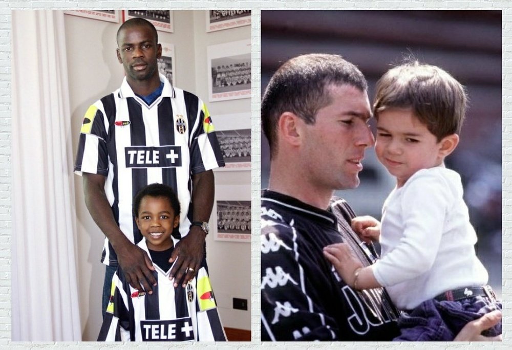 El hijo de Thuram marcó al Lyon y el de Zidane fue titular con el Alavés. Twitter