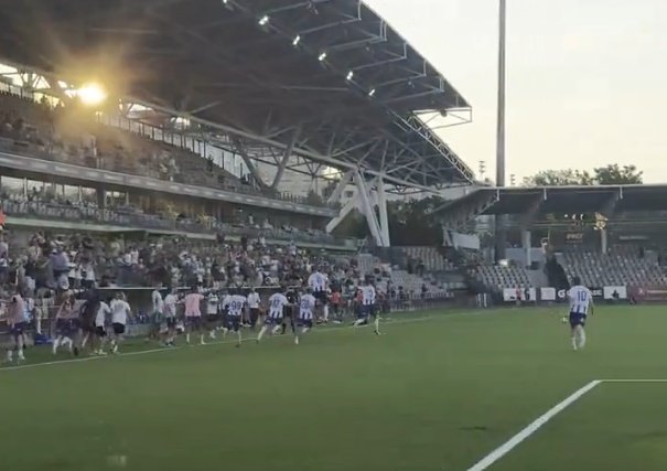 Del 4-0 de Islas Feroe al 5-0 de Finlandia. Captura/HJKHelsinki