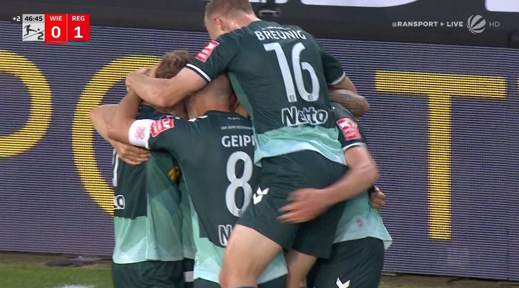 La 2.Bundesliga ya está completa. La última plaza fue a parar a las manos del Jahn Regensburg, equipo de la 3.Liga que se impuso al Wehen Wiesbaden en la final del 'play off'. Tras el 2-2 de la ida, los visitantes desafiaron a la lógica y vencieron por 1-2 para intercambiar su división con la de su rival, que desciende a la tercera categoría del fútbol alemán.