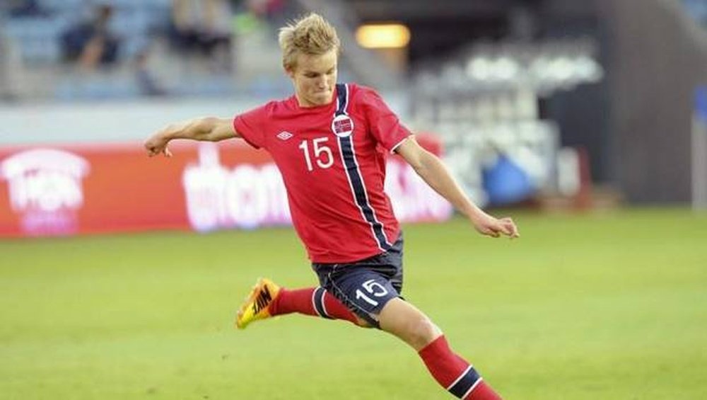 Odegaard volvió a brillar con su selección. AFP