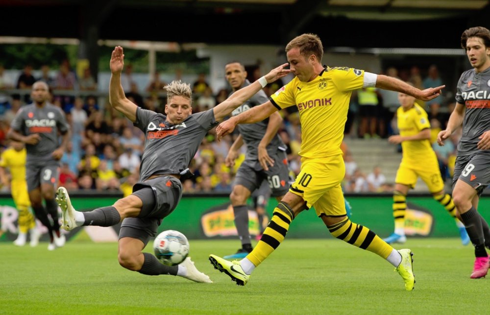 Mario Götze volvió al Borussia Dortmund hace poco. Twitter/BorussiaDortmund