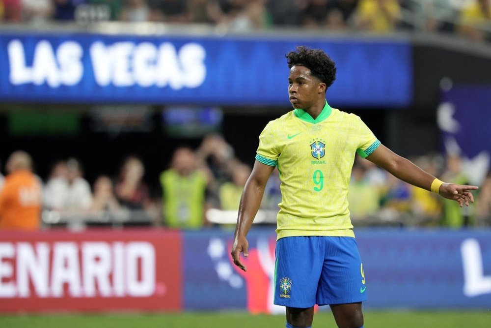 Endrick opens up about World Cup worries. EFE