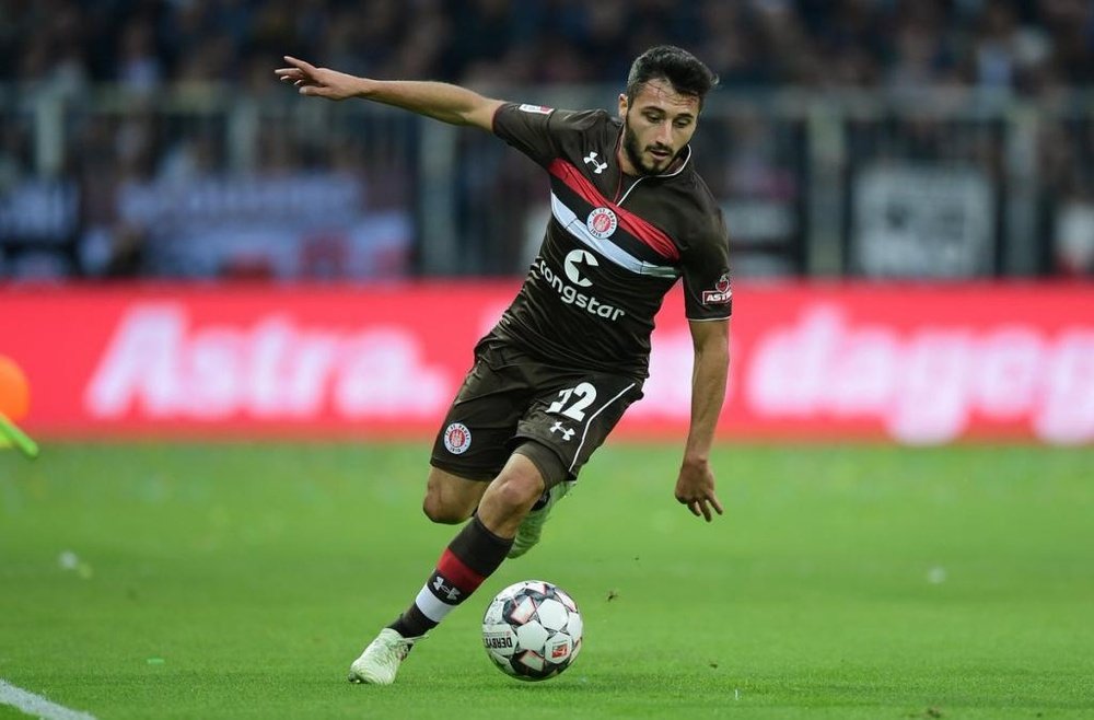 Cenk Sahin has been dismissed by St Pauli. Twitter/fcstpauli