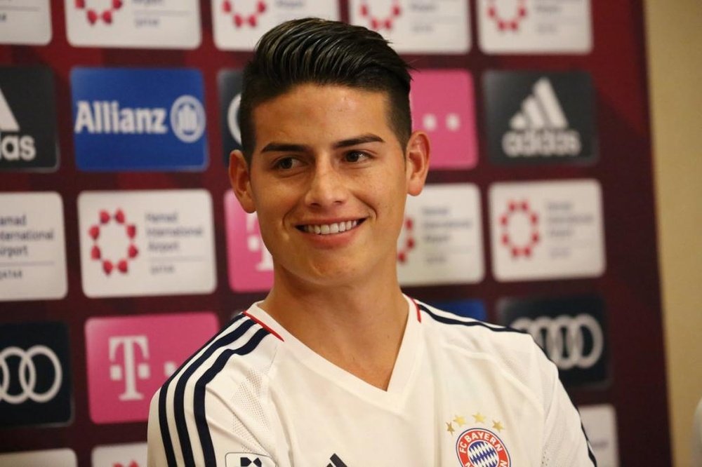 James not considering Bayern exit. FCBayern