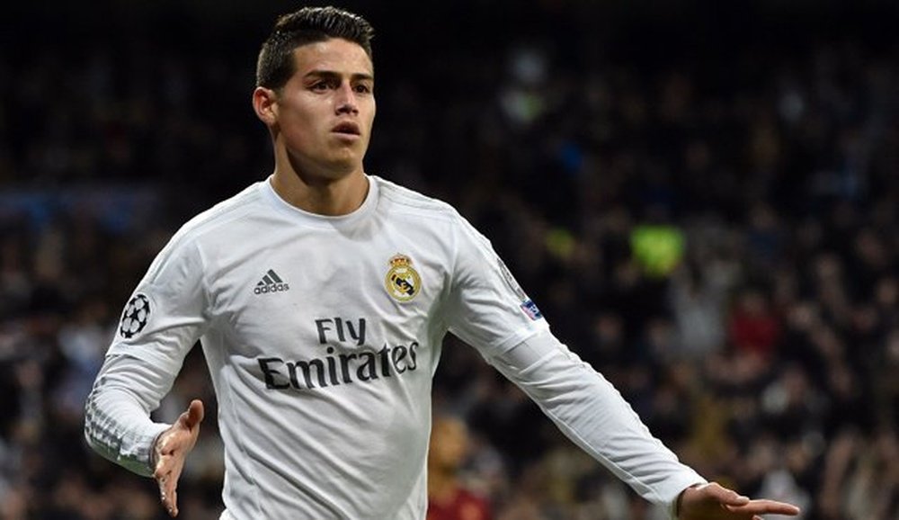 James Rodriguez pourrait quitter le Real Madrid cet été. AFP