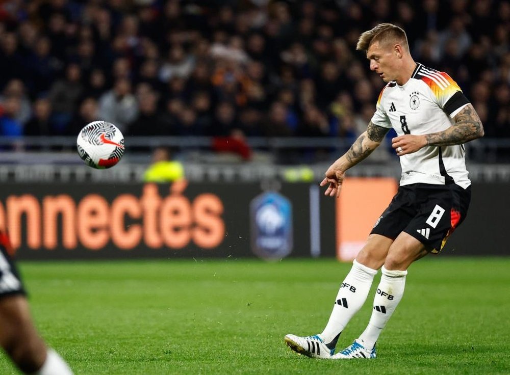 Ganó Alemania en la vuelta de Kroos. EFE/EPA/MOHAMMEDBADRA