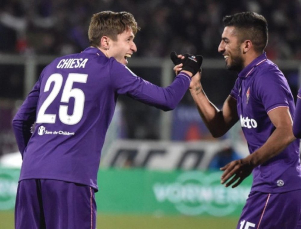 Fiorentina empatou o jogo com dez jogadores. EFE