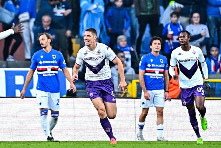 La Fiorentina batte la Samp. EFE