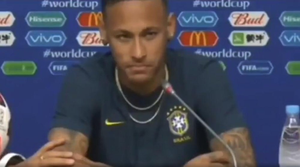 Tite a protégé Neymar d'une autre polémique. Twitter