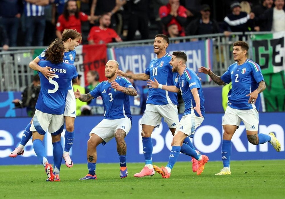 Le probabili formazioni di Italia-Germania. EFE
