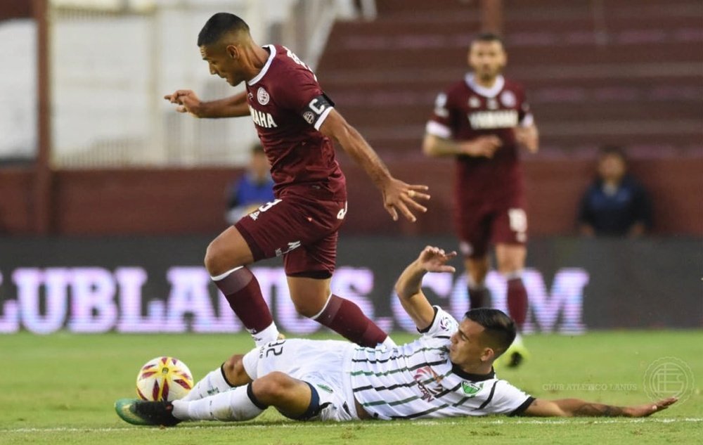 Pepe Sand evitó la derrota ante San Martín San Juan. Lanus