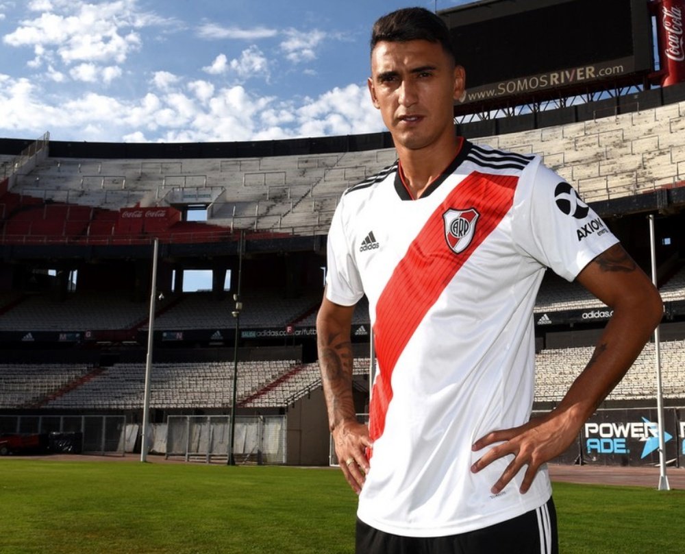 Matías Suárez apunta a la Recopa Sudamericana. RiverPlate