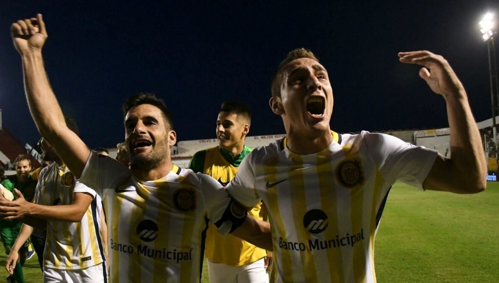 Rosario goleó por 6-0 a Juventud Antoniana en Copa. RosarioCentral